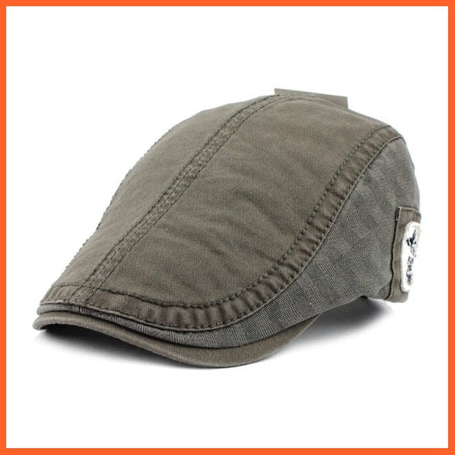 Unisex Cotton Berets Vintage Caps | Casquette Visor Cap For Autumn, Summer | whatagift.com.au.
