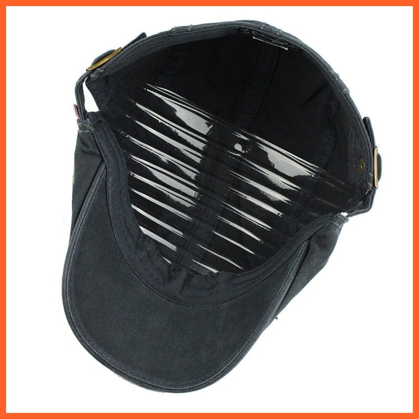 Unisex Cotton Berets Vintage Caps | Casquette Visor Cap For Autumn | whatagift.com.au.