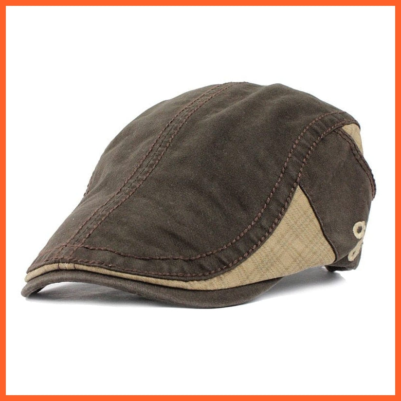 Unisex Cotton Berets Vintage Caps | Casquette Visor Cap For Autumn, Summer | whatagift.com.au.