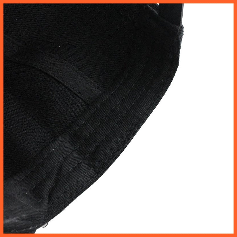 Unisex Cotton Embroidery Flat Brim Baseball Cap | Snapback Adjustable Cap For Summer | Cool Hip Hop Caps | whatagift.com.au.