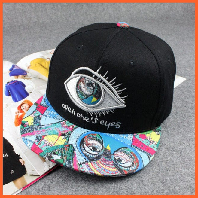 Unisex Cotton Cool Printed Baseball Cap | Snapback Adjustable Cap For Summer | Cool Hip Hop Caps | whatagift.com.au.