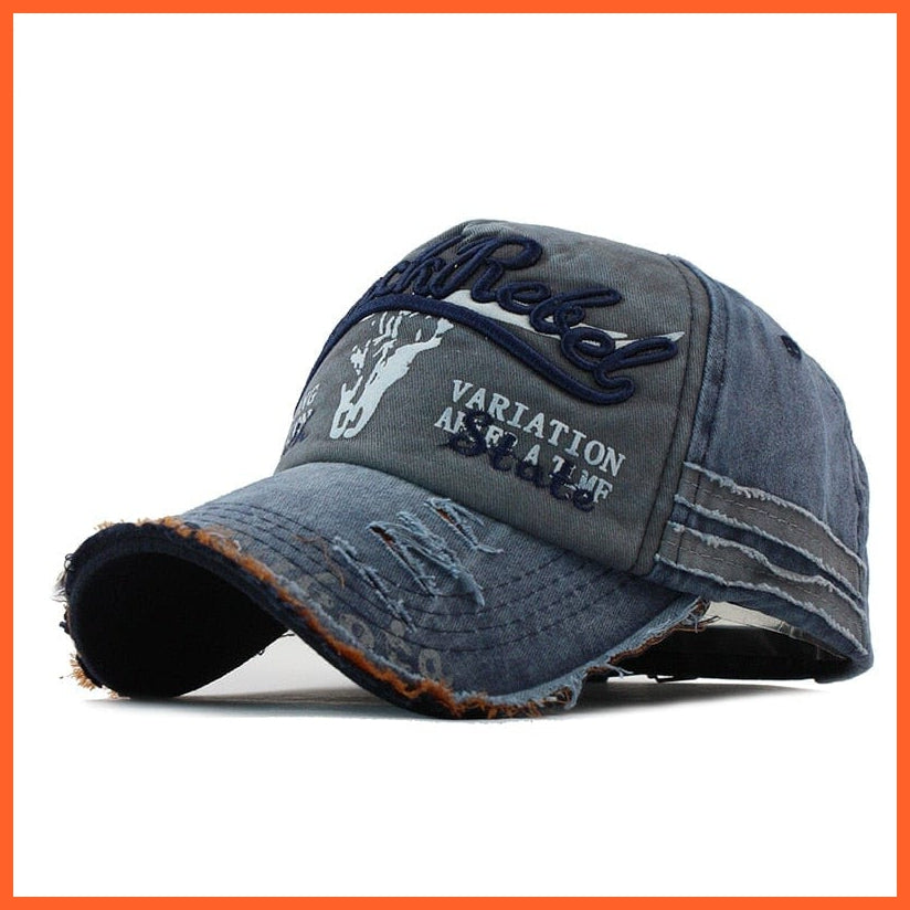Unisex Washed Cotton Baseball Cap | Snapback Adjustable Hats For Summer | whatagift.com.au.