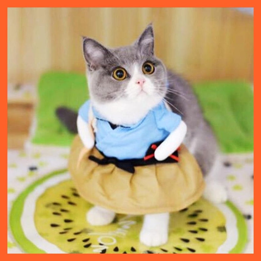 whatagift.com.au Cat Apparel Funny Cat & Small Dog Clothes | Doctor Police Nurse Sailor Costume
