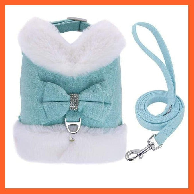 whatagift.com.au Cat Clothing Blue / XS Cute Harness For Cat | Warm Winter Cloth