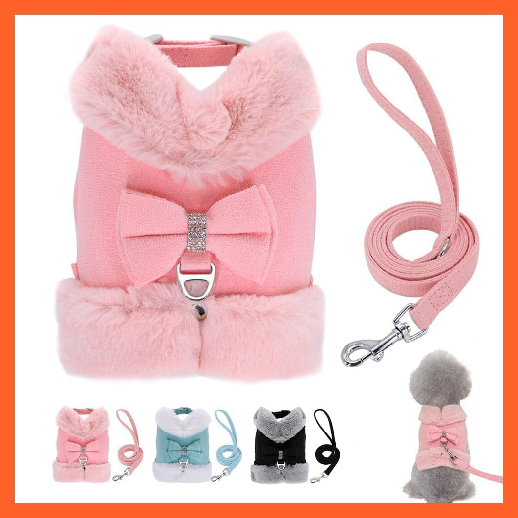 whatagift.com.au Cat Clothing Cute Harness For Cat | Warm Winter Cloth