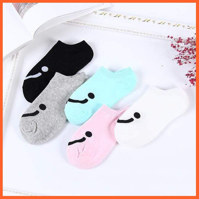 Cute Cat Socks - Ankle Socks Set Of 5 | whatagift.com.au.