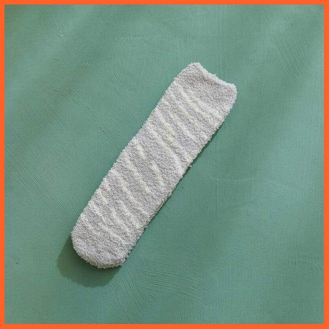 Cat Design Socks - Warm Pair Of Fleece Socks | whatagift.com.au.