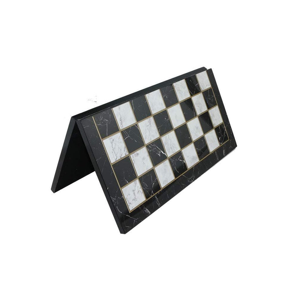 Fine Finish Antique Chess Board | Marble Look Board | Antique Roman Chess Pieces | whatagift.com.au.