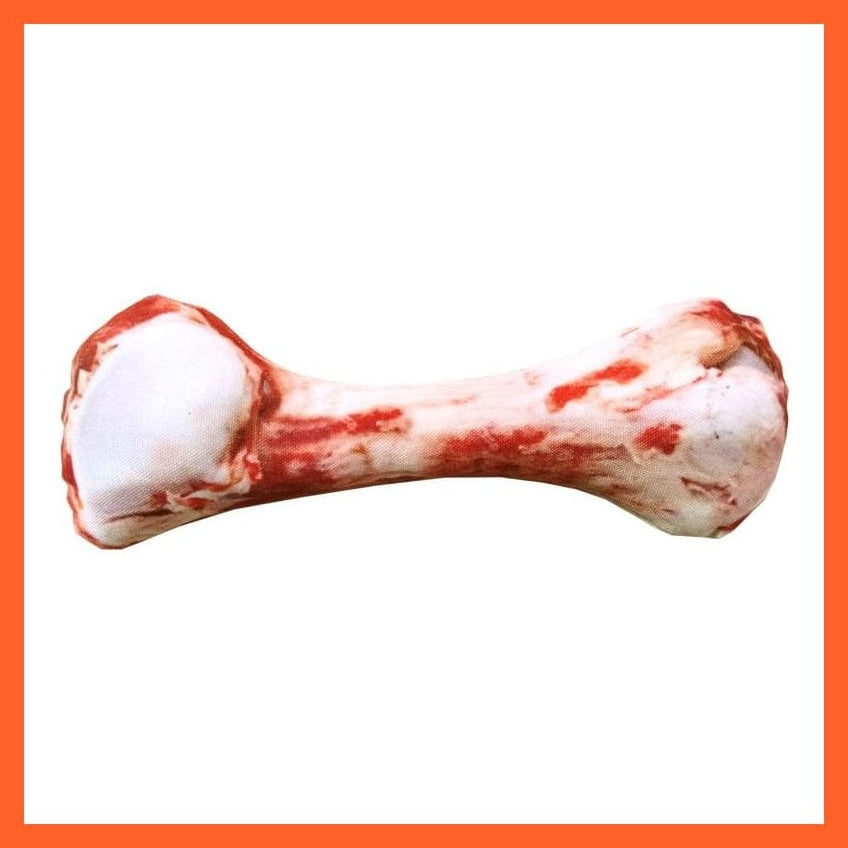 whatagift.com.au Chewy Bites Toy For Dogs | Artificial Meat Chew Toys For Dogs