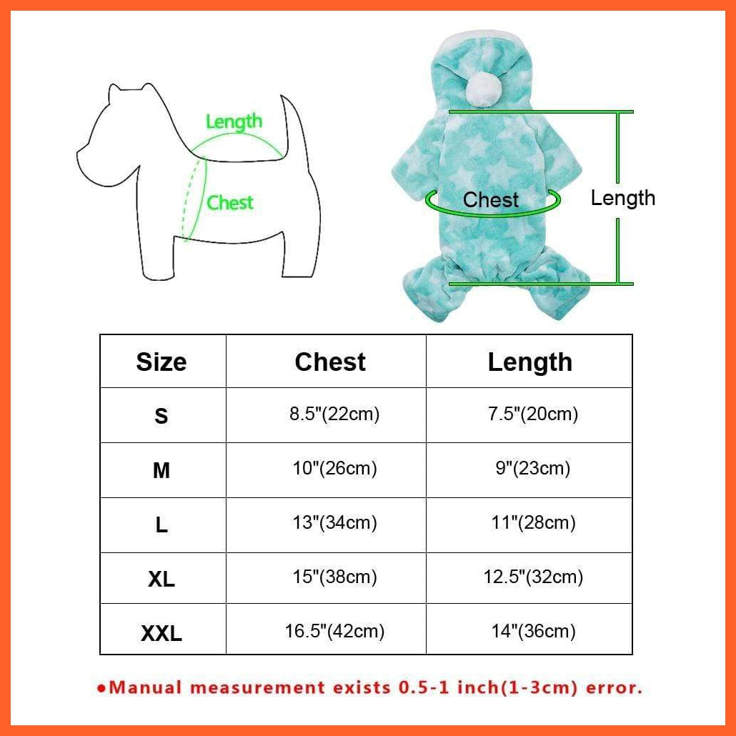 Cat And Small Dog Clothes | Chihuahua Winter Jumpsuit | whatagift.com.au.