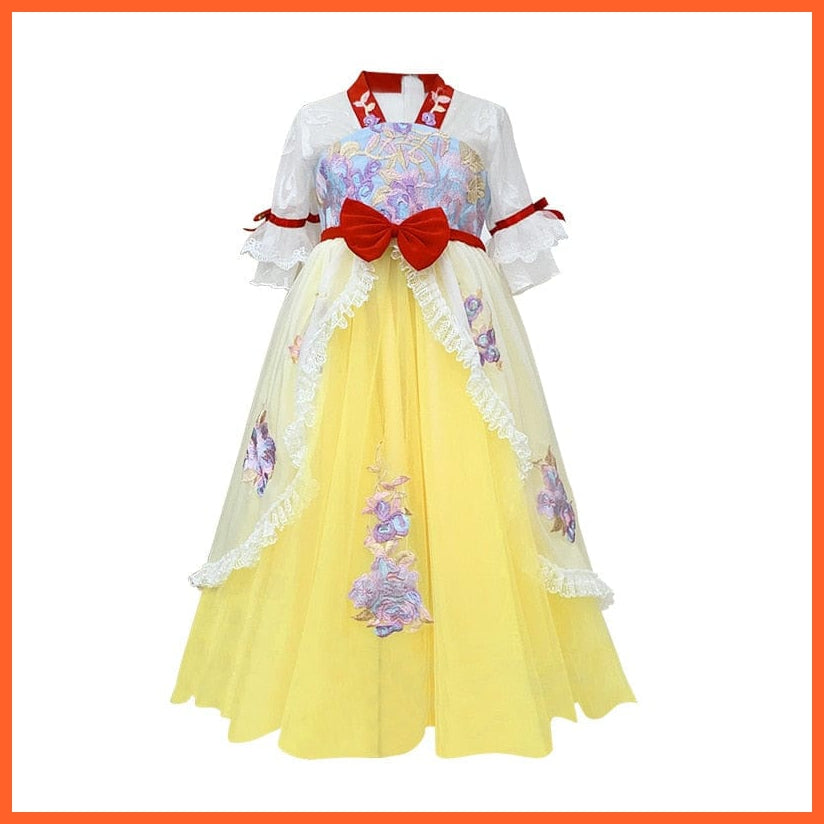 whatagift.com.au Chinese Style Dress Chinese Style V-Neck Flare Sleeve Princess Ancient Costume