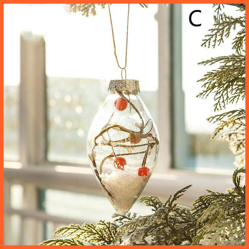 Christmas Glass Acrylic Balls And Containers To Hang | Christmas Tree Decoration | whatagift.com.au.