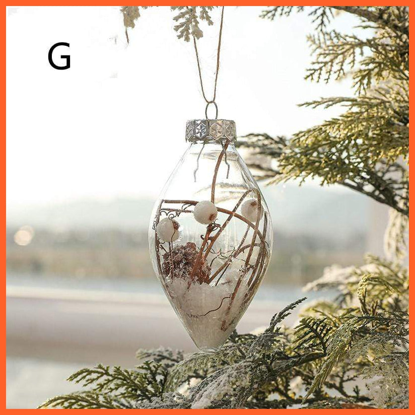 Christmas Glass Acrylic Balls And Containers To Hang | Christmas Tree Decoration | whatagift.com.au.