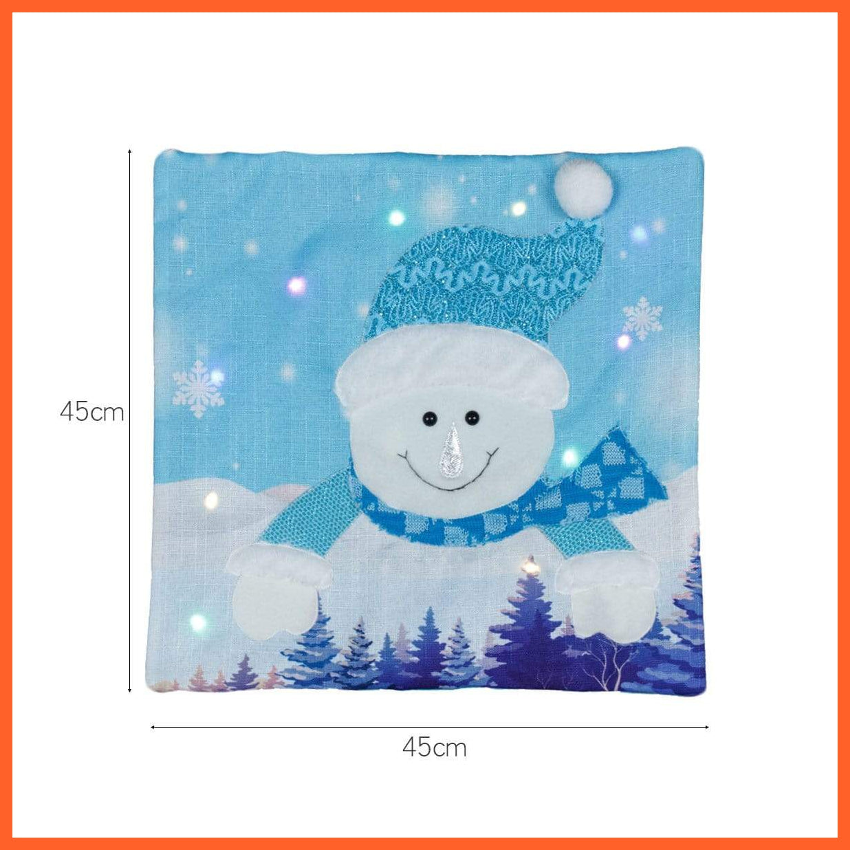 Illuminated Christmas Pillowcase | Lightup Led Pillow Cushion Covers | whatagift.com.au.