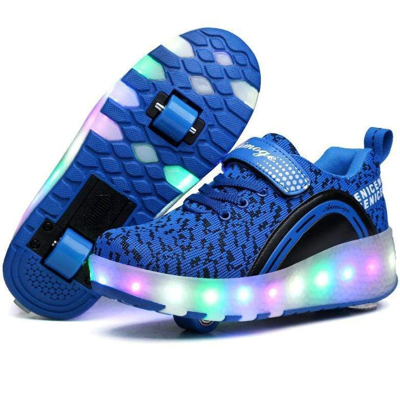 Unisex Led Shoes With Two Wheels  | 3 Colors Heely Wheels Shoes With Usb | whatagift.com.au.