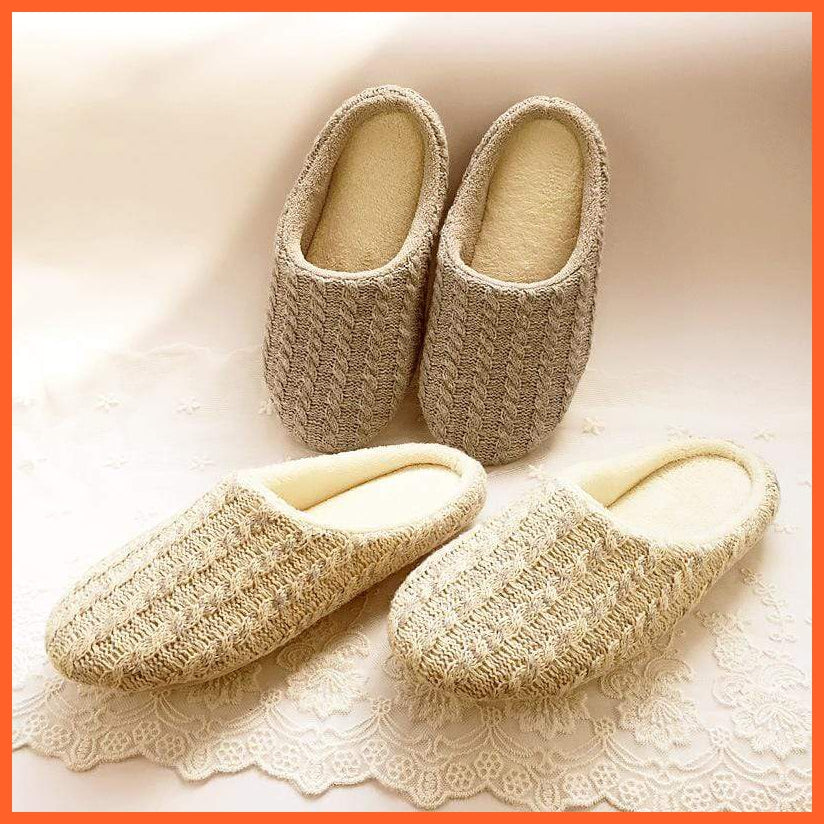 Cashmere Twist Classic Home Cotton Slippers | whatagift.com.au.