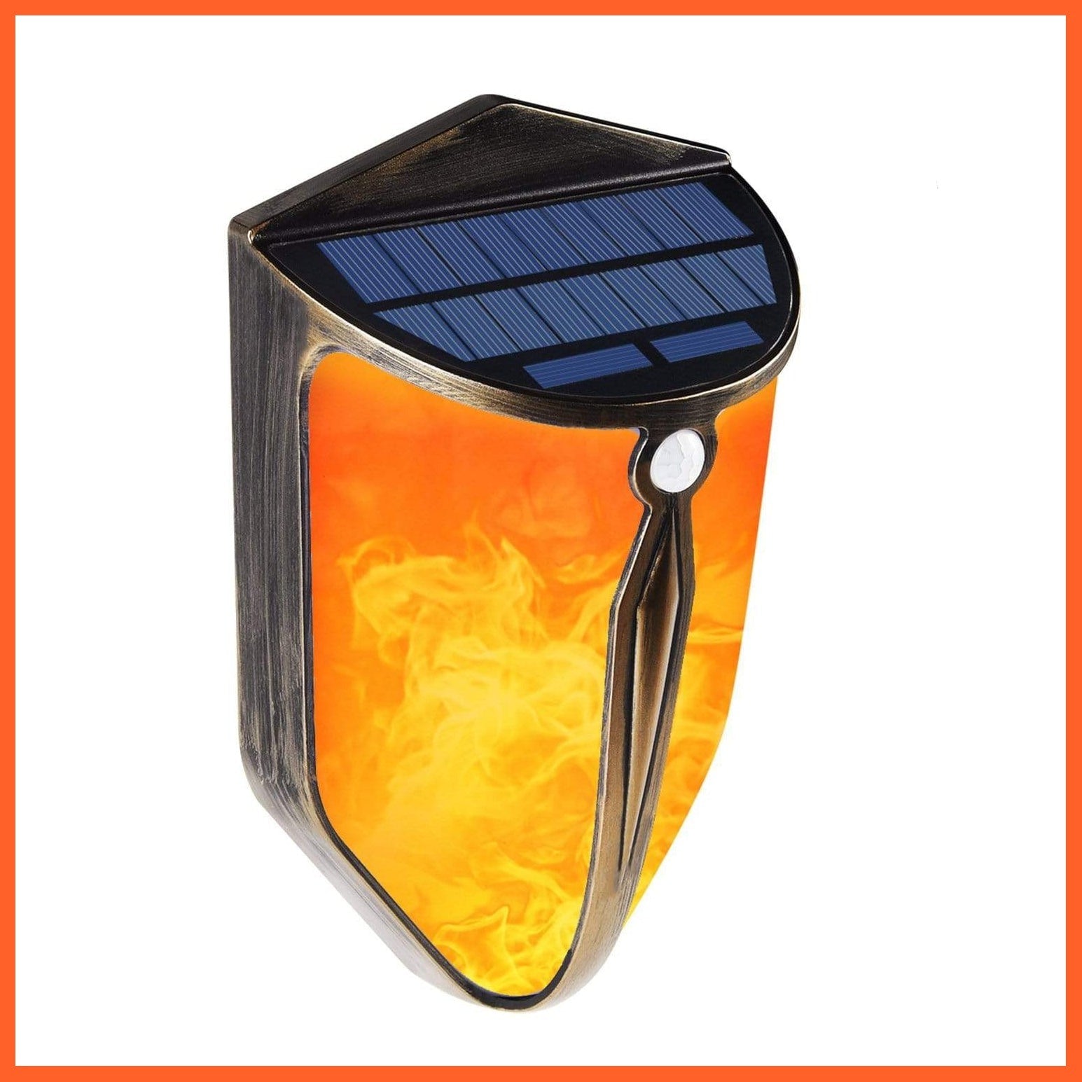 Waterproof Garden Security Light - Solar Led Wall Lamp With Human Motion Sensor | whatagift.com.au.