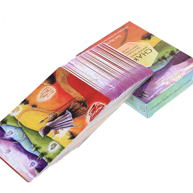 Tarot Deck Chakra Wisdom Oracle Cards 49 Premium Cards With E-Guide | whatagift.com.au.