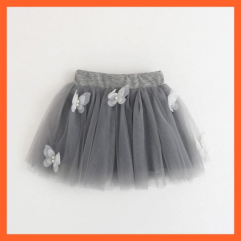 whatagift.com.au Clothes Sets T-Shirt +Chiffon Tutu Skirt For Baby Girls