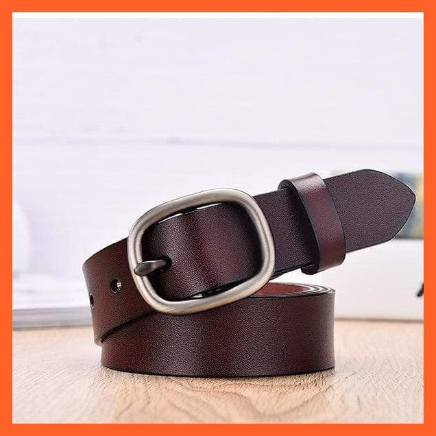 whatagift.com.au Coffee / 100cm 26to28 inch Fashion Women  Fancy Vintage Genuine High Quality Belts