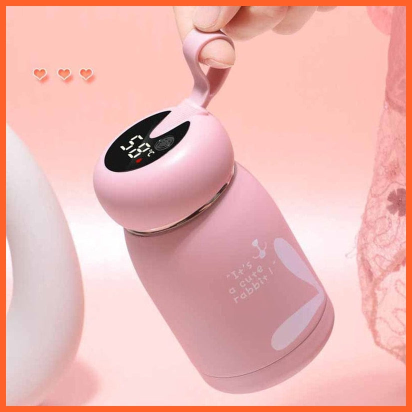300Ml-500Ml Thermos Cup Stainless Steel Water Bottle | Temperature Led Display Thermos Coffee Vacuum Flasks | whatagift.com.au.