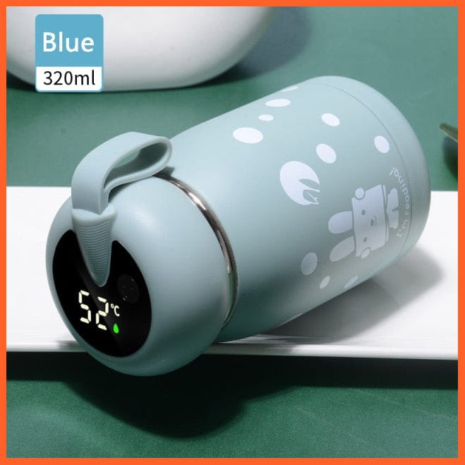 300Ml-500Ml Thermos Cup Stainless Steel Water Bottle | Temperature Led Display Thermos Coffee Vacuum Flasks | whatagift.com.au.