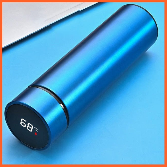 300Ml-500Ml Thermos Cup Stainless Steel Water Bottle | Temperature Led Display Thermos Coffee Vacuum Flasks | whatagift.com.au.