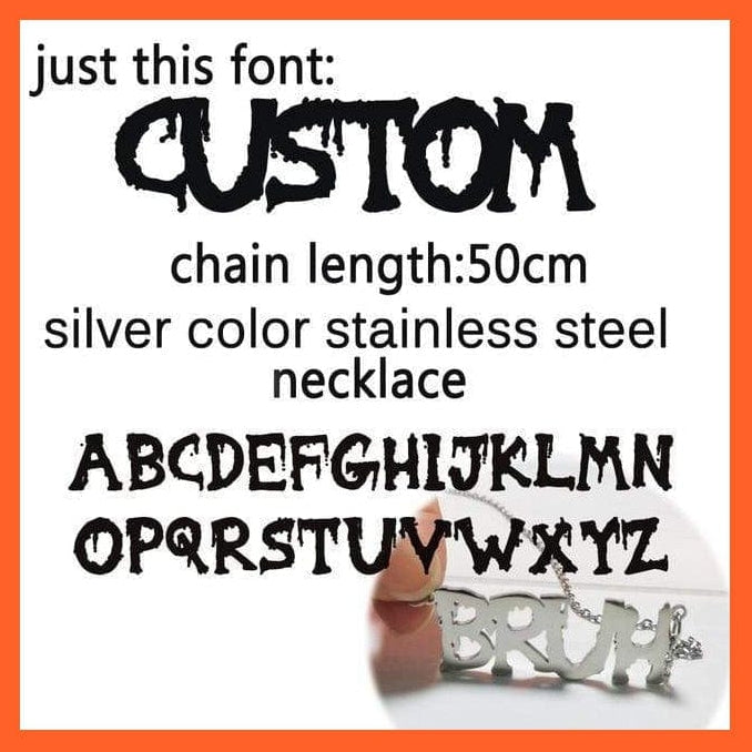 whatagift.com.au Copy of Silver Coated Pendant & Necklace With Gross Written