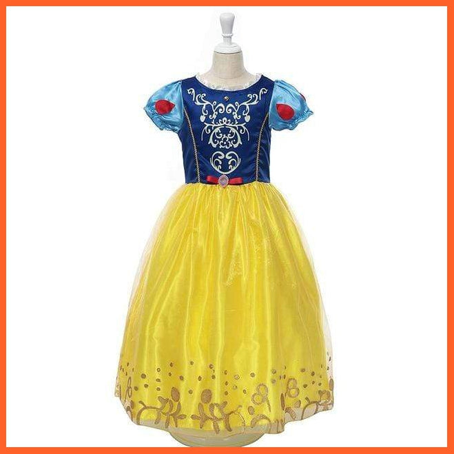 Cartoon Style Anna Elsa | Jasmine | Snow White | Tianna | Princess Cosplay For Costume Party | whatagift.com.au.