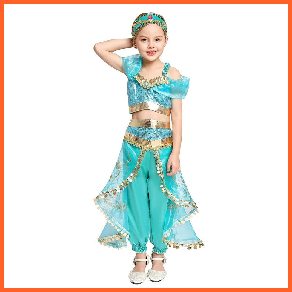 Cartoon Style Anna Elsa | Jasmine | Snow White | Tianna | Princess Cosplay For Costume Party | whatagift.com.au.