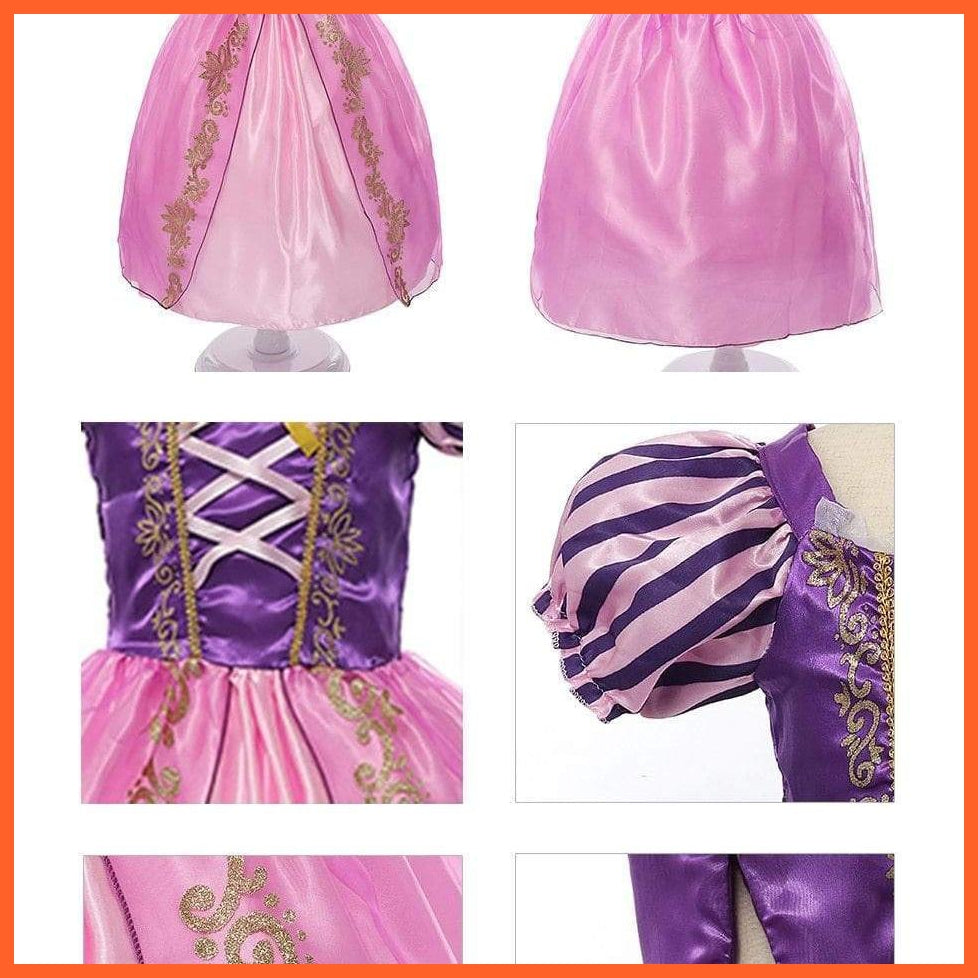 Cartoon Style Anna Elsa | Jasmine | Snow White | Tianna | Princess Cosplay For Costume Party | whatagift.com.au.