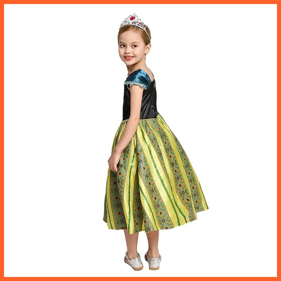 Cartoon Style Anna Elsa | Jasmine | Snow White | Tianna | Princess Cosplay For Costume Party | whatagift.com.au.