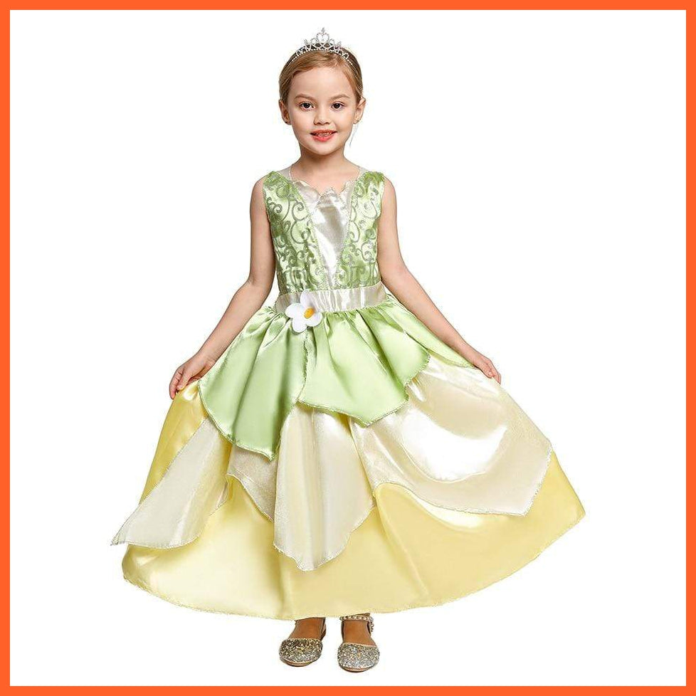 Cartoon Style Anna Elsa | Jasmine | Snow White | Tianna | Princess Cosplay For Costume Party | whatagift.com.au.