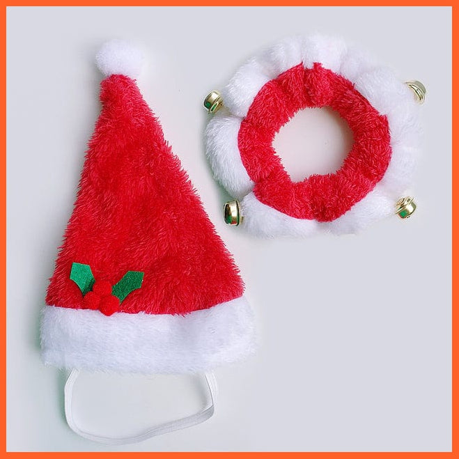 whatagift.com.au costume Hat set / M Christmas Costumes for Pets | Dog and Cat Christmas Hat