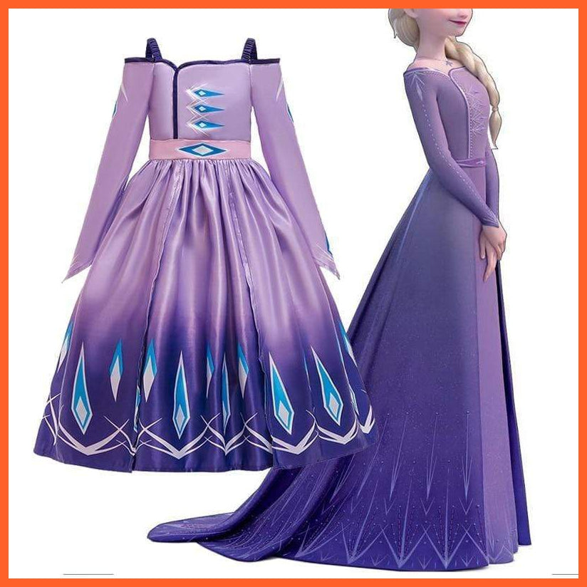 Princess Anna Elsa Style 2 Cosplay For Theme Party | whatagift.com.au.