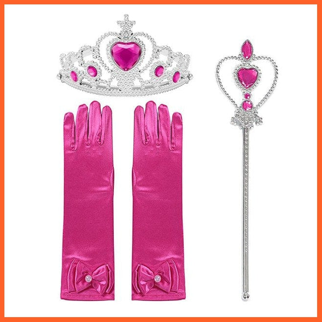 whatagift.com.au costumes F Children Princess Tiara With Cute Accessories | Aurora Accessories