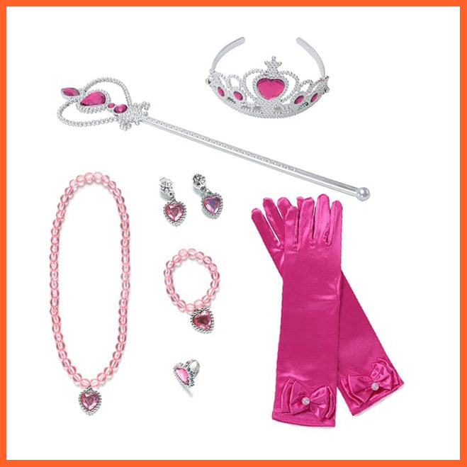 whatagift.com.au costumes H Children Princess Tiara With Cute Accessories | Aurora Accessories