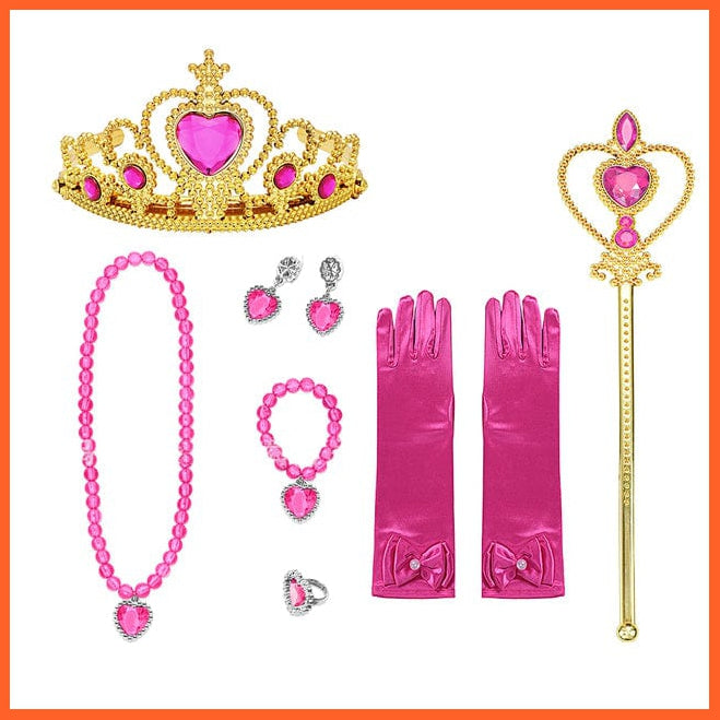 whatagift.com.au costumes J Children Princess Tiara With Cute Accessories | Aurora Accessories