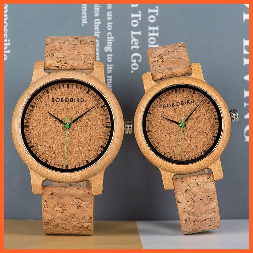 whatagift.com.au Couple Wristwatch In Wooden Gift Box