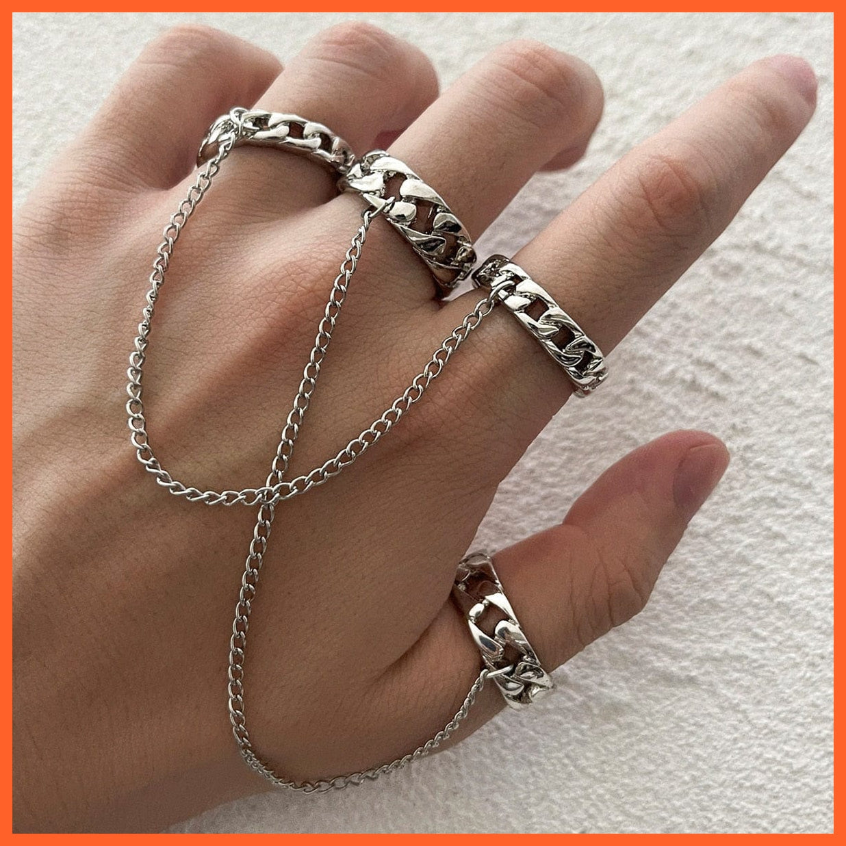 whatagift.uk Creative Ring Chain Pendant