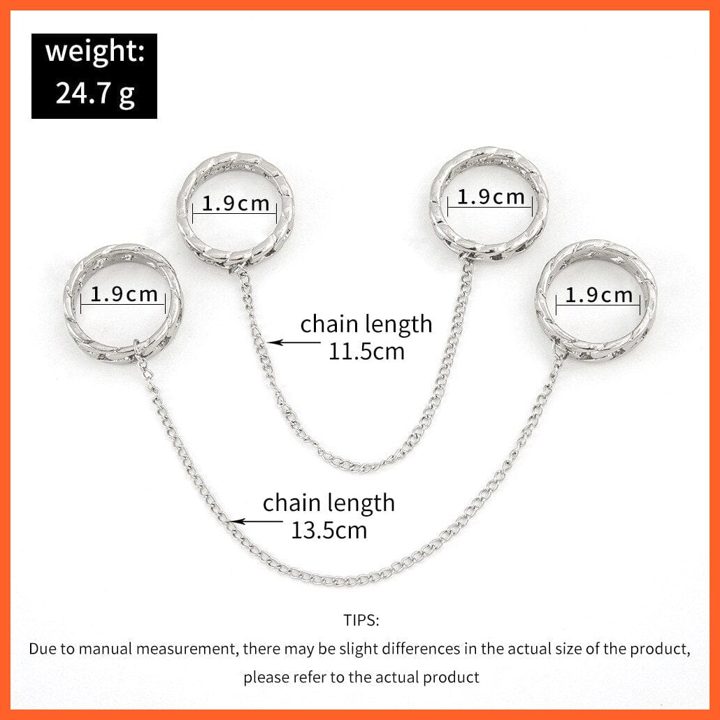 whatagift.uk Creative Ring Chain Pendant