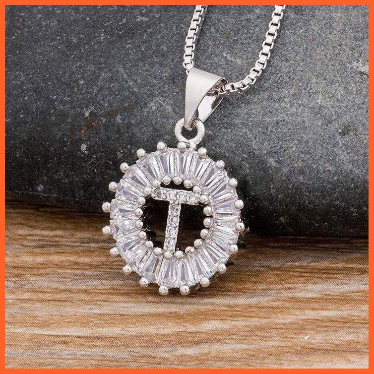 Charming Gold/Silver Plated Letter Pendants & Necklace | whatagift.com.au.