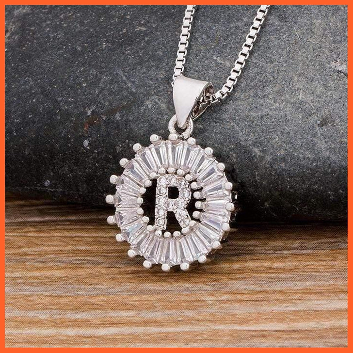 Charming Gold/Silver Plated Letter Pendants & Necklace | whatagift.com.au.
