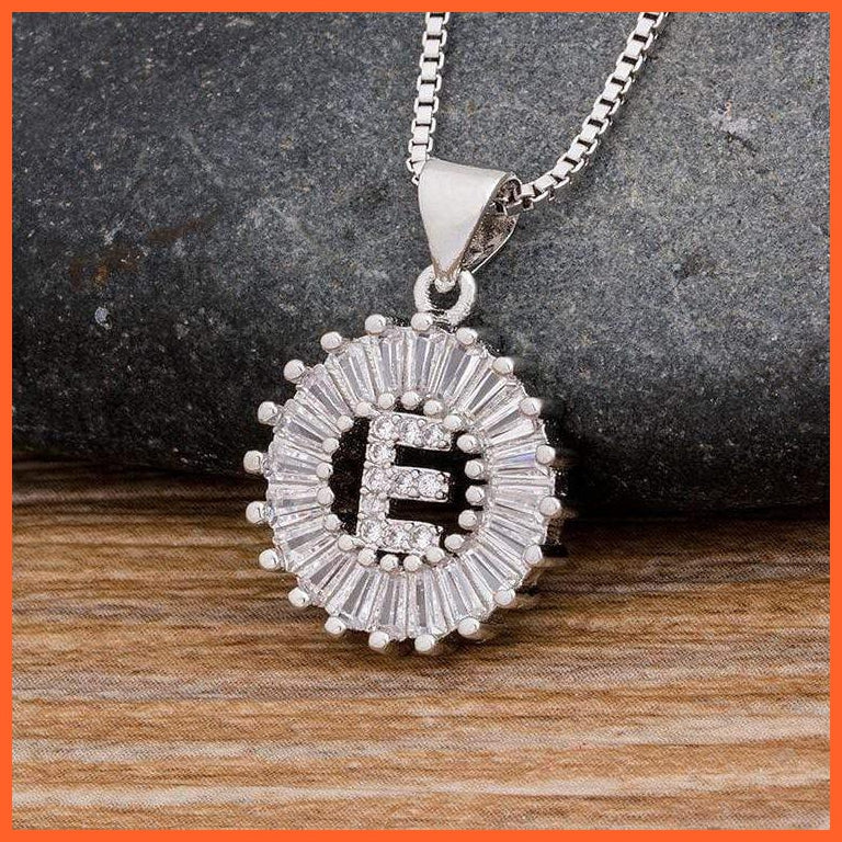 Charming Gold/Silver Plated Letter Pendants & Necklace | whatagift.com.au.