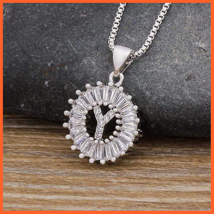 Charming Gold/Silver Plated Letter Pendants & Necklace | whatagift.com.au.