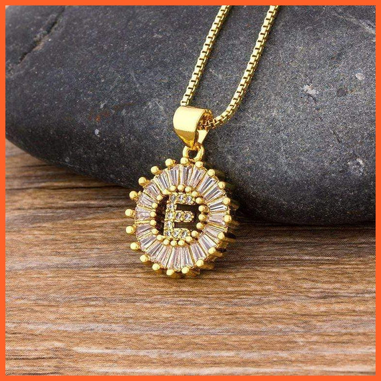 Charming Gold/Silver Plated Letter Pendants & Necklace | whatagift.com.au.