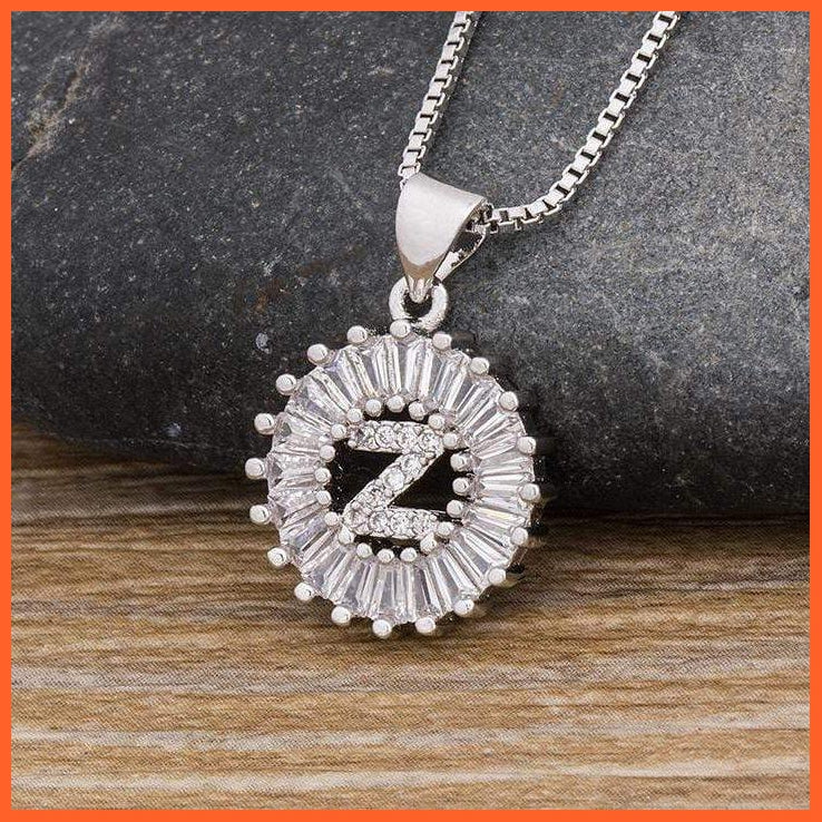 Charming Gold/Silver Plated Letter Pendants & Necklace | whatagift.com.au.