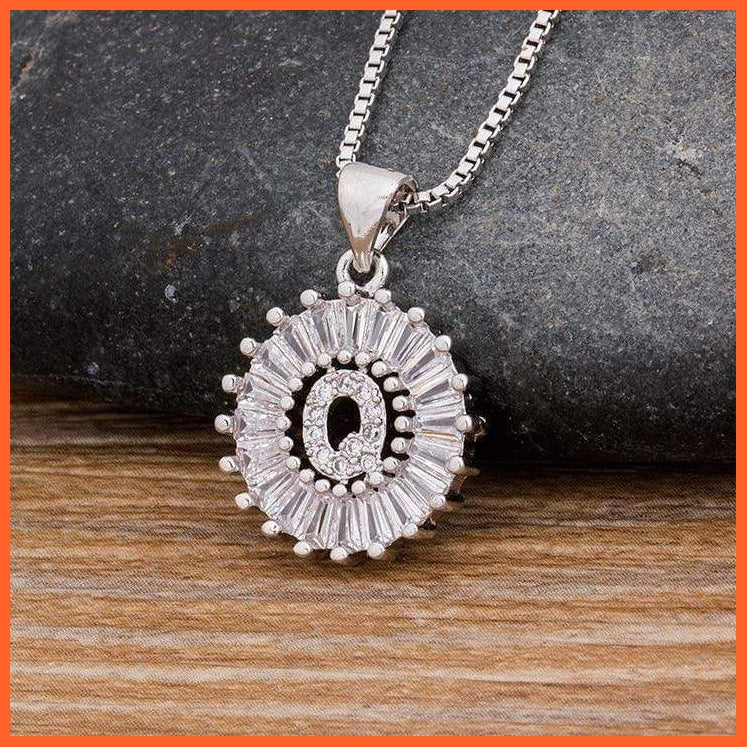 Charming Gold/Silver Plated Letter Pendants & Necklace | whatagift.com.au.