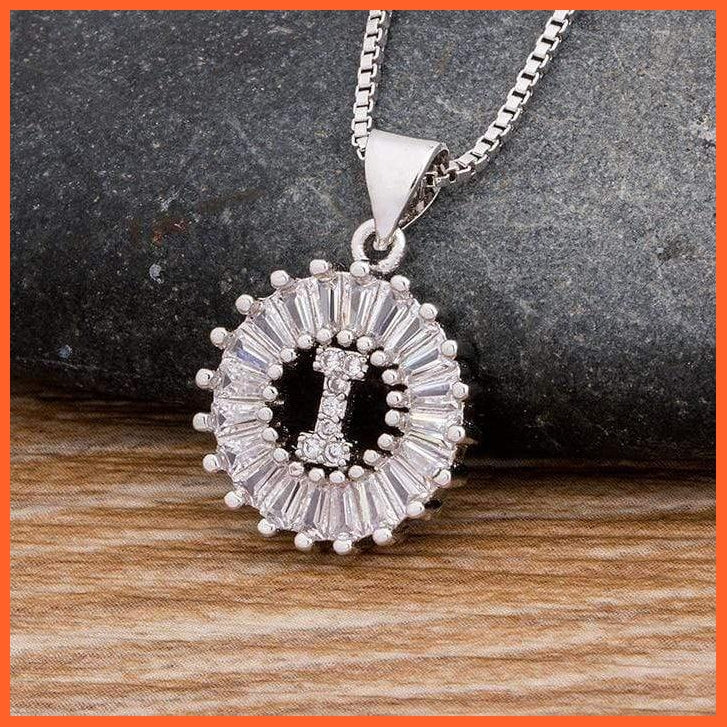 Charming Gold/Silver Plated Letter Pendants & Necklace | whatagift.com.au.