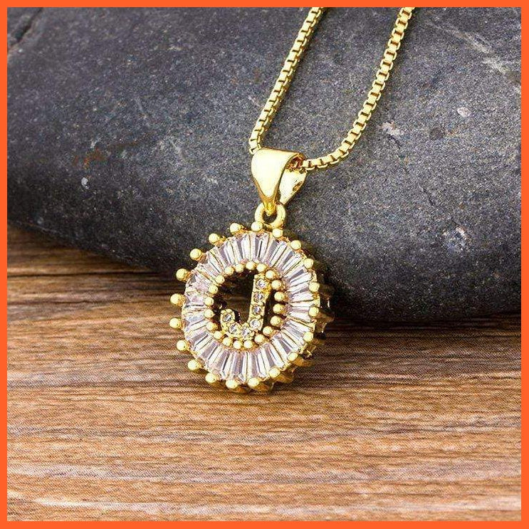 Charming Gold/Silver Plated Letter Pendants & Necklace | whatagift.com.au.